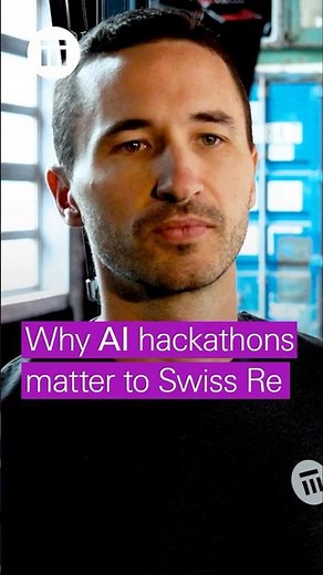 Why AI hackathons matter to Swiss Re