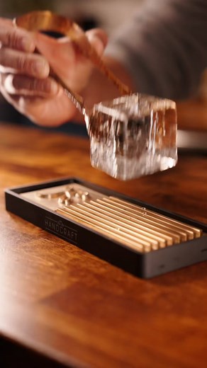 Achieving Crystal Clear Ice With These Hand-Cut Techniques