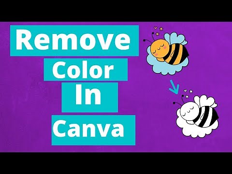 How To Remove Color From Images In Canva | Use this To Create KDP Coloring Books