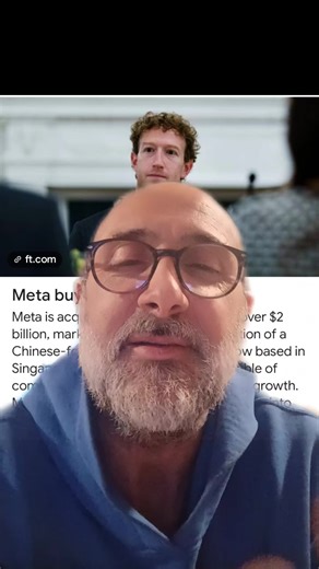 #greenscreen meta buys menace AI for 2 billion. circular financing at its finest.