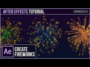 After Effects Tutorial: Create FIREWORKS with Trapcode Particular