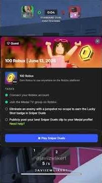 How to get 100 FREE ACCESSORY ROBUX in Medal on ROBLOX UGC
