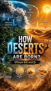 How Deserts Are Really Formed? #facts #sciencefacts
