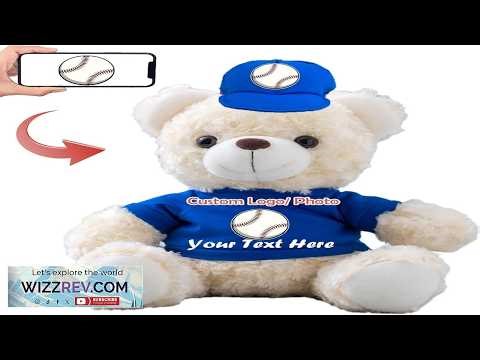Teddy Bear Customized Gifts for Women Men with Photo +Custom Text Personalized Teddy