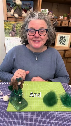 Part 1 | Emerald Fairy, we’re making her beautiful, sparkly wool body—blending fibres to give her that soft shimmer and enchanting glow. This is where she begins to come to life… Follow along and watch the magic unfold 💫 ✨ Save this for later 💚 Follow for Part 2 🧚‍♀️ Shop the Enchanted Fairy Bundle to create your own #NeedleFelting #FeltingArt #FairyCraft #WoolArt #HandmadeMagic #CreativeMaking #CraftReels #FiberArt #SlowCraft #MindfulMaking #FairyMaker #TheMakerss