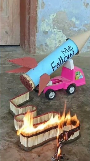 Mini Truck vs Rocket 🚀 | Desi Science Funny Test🔥 (Unexpected Result 😱)