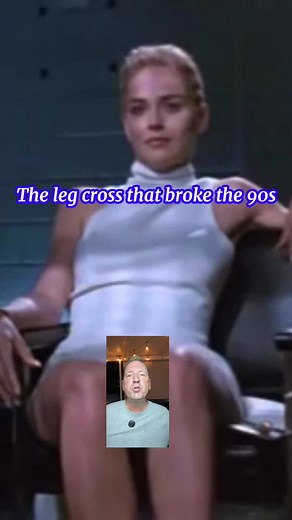 Sharon Stone's Iconic Leg Cross in Basic Instinct