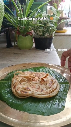 Homemade Lachha paratha recipe 🥘✨|#ytshorts |#recipevideo |#foodshorts
