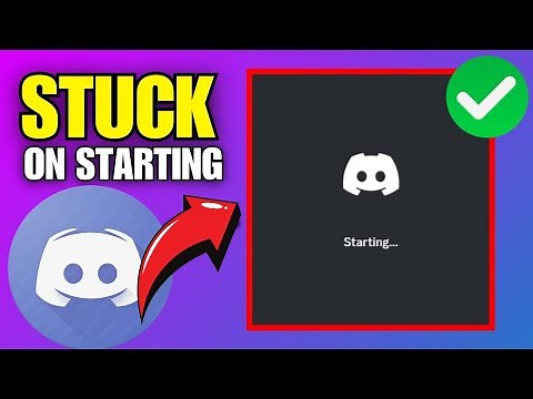 How To Fix Discord Stuck on Starting Screen (New Method)