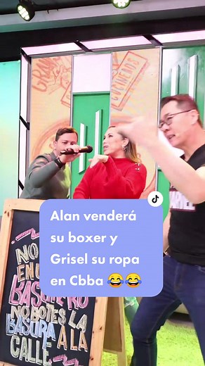 Alan venderá su boxery Grisel su ropa en Cochabamba😂 #SaboresBolivianos #RedUno #GriselQuiroga #griselquirogaoficial #chichikim #AlejandroSerrate #alanbrex #alanvera #ropainterior #boxer #fexco #fexco2023 @alanbrexvera @Alejandro Serrate B @Grisel Quiroga @Roberto Kim737