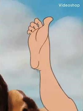 A forgotten clip for “The little french girl” (Belle wiggles her toes)