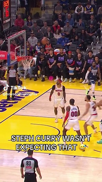 Kuminga Highlights: Unselfish Plays with Curry's Reaction