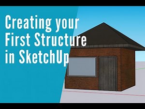Creating your first 3D model in Sketchup 2025 (for beginners)