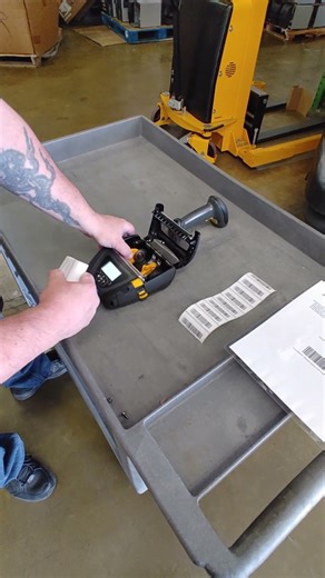 Quick Demo of our Barcode Duplicator Bundle | Wireless Label Printer & Scanner! #shorts #hot #zebra