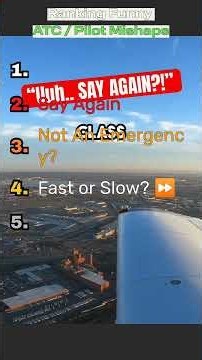 Ranking the FUNNIEST ATC Mishaps