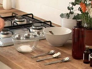 How To Make Home-Made Salt Scrub