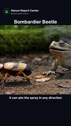 This Beetle Manufactures Explosives