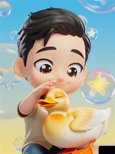 Cute Duck Hugging Human 🦆❤️ | Sweet Animal Moment