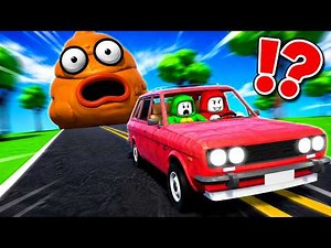 JJ & Mikey ESCAPE the POOP BOSS in Roblox...