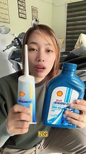 8.5K views · 60 reactions | Best Oil for Scooters Shell Advance 10w-40.✨ #shelladvanceoil #shelloil #scooteroil #scooter #changeoil | Langga Gail | Facebook
