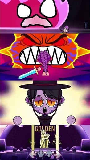 FNF Golden Sprunki but Rumi kiss Jinu mix Blob Opera #kpopdemonhunter