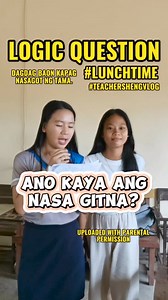 1.6M views · 4.1K reactions | Hindi pa rin nila gets 藍✌️ #LogicChallenge #logic #fypシ゚viralシfypシ゚ #viralreelsfbpage #fypシviralシ2024 #fypシ゚viralシ #viralpost2024 #video2024 #viralreels #trendingreels #trendingreelsvideo #reelschallenge #reelsfacebook #reelsfypシ #reelstrending #reelsfbシ #reelsvideoシ #reelsviralシ #fypviralシ #fypシ #fypシ゚viral | Teacher Sheng Vlog | Facebook