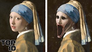 40K views · 830 reactions | Top 10 Haunted Paintings That Should Stay Locked Away Forever | Most Amazing Top 10 | Facebook