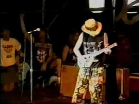 Johnny Winter supersonic version of 'It's All Over Now' +'Rumble' 1991