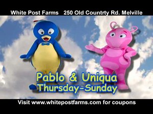 Meet The Backyardigans at White Post Farms in Melville, NY