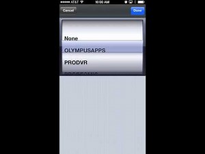 Using the Olympus Dictation Recorder App for iPhone