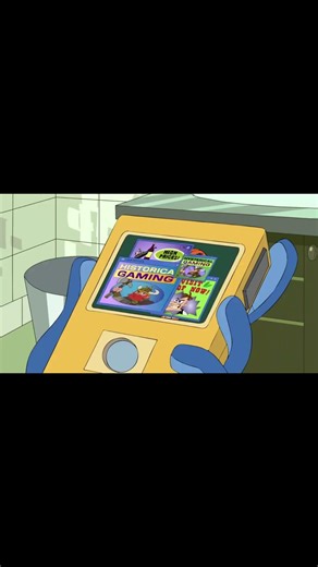 Linda wears a bike helmet in the shower #phineasandferb