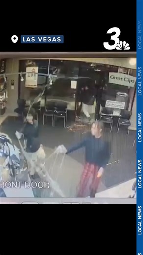CAUGHT ON CAMERA: A group of what seems to be kids recently came into a local business and sprayed the staff with silly string. The video, which has a timestamp of Wednesday, December 17, shows a group of about five kids spraying silly string from inside and outside a Great Clips located near Spring Mountain and Rainbow. The group purchased the string at the Dollar Tree next door and reportedly visited other businesses to do the same. | KSNV News 3, Las Vegas