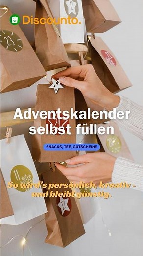 🎁✨ Adventskalender selbst füllen – kreative & günstige Ideen! 🎅💡