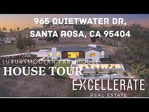 Inside a $2.8M Modern Farmhouse in Sonoma County Wine Country | 965 Quietwater Rd Santa Rosa CA