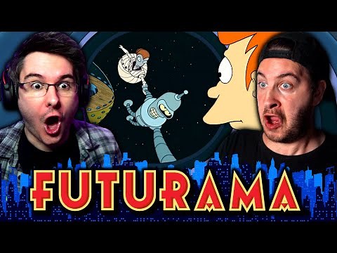 FUTURAMA Season 1 Episode 10 REACTION! | A Flight to Remember