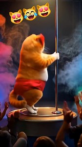 Big Cat pole dancing😻😹 #cat #catlife #catlovers #funnyreels #goodvibes #justforfun #funnyvideo #poledance #funny #viralreels #fbreels #fbreelsvideo #reelsviralfb #trendingreels #reels #trend #trending #viralvideos #virals #trendingnow #viewers #followers #highlights #friends #explore #everyone #fyp #fypシ゚ | Helen Tan