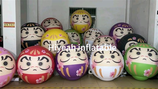 Giant Inflatable Advertising Ground Balloon Inflatable Hot Air Rooftop Balloon