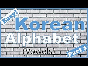 [Korean Language Class] Paano matuto ng Korean Alphabet in Filipino: Vowels