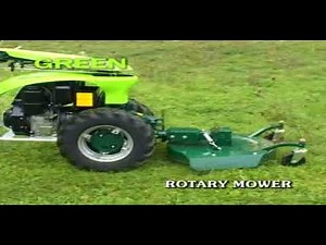 TPS Special Green 12 PS Diesel Estart mit Sichelmähwerk