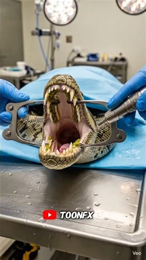 Crystal Clear Fangs Transformation 🐍💧