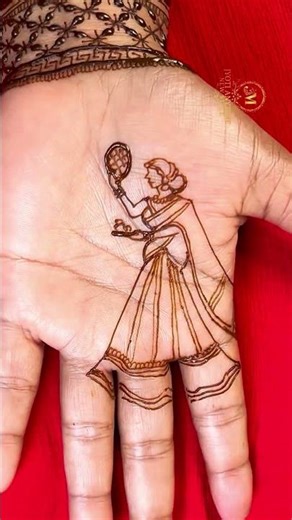 How to draw groom and bride #mehndi #karvadecoration #newsuitdesignforkarwachauth #creativehenna