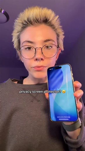 Kaitlynd McQueen on Instagram: "like nobody is trying to peek at your phone 😫 (i am) #iphone #screenprotector #privacyscreen"