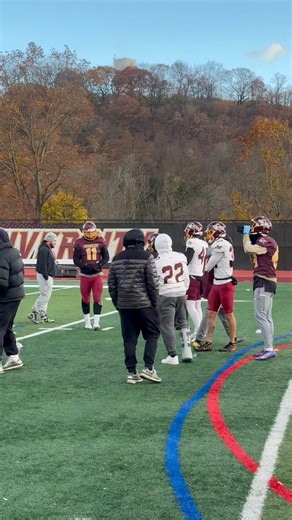 Today was such a special day, Danny was invited by the Alvernia University football program to watch the team and even join them for a bit of practice. He got the chance to do a few punts with the players, and I can’t even put into words what that meant to him. Seeing so many people cheering for him and showing him love was something truly incredible. The team and coaches were beyond caring and supportive — their kindness and encouragement meant the world to us. Watching Danny light up with exci