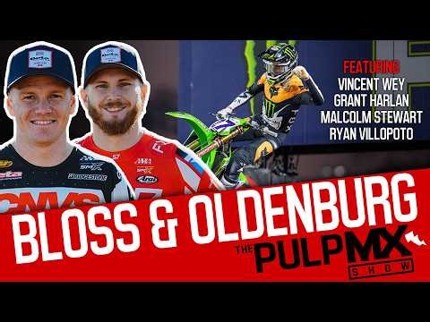 PulpMX Show 659 - Vincent Wey, Malcolm Stewart, Harlan, Villopoto w/ Bloss & Oldenburg in Studio