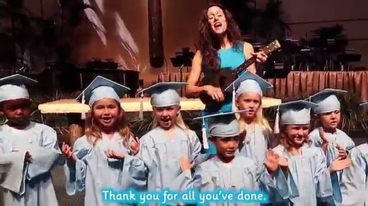 Graduation Song for Preschool, Thank you song for Kindergarten with lyrics | Patty Shukla