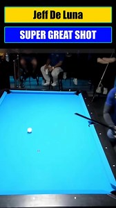 Jeff De Luna SUPER STROKE | Super Great Shot #reels #Jeffdeluna | Pool Cue Indonesia