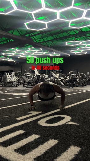 50 Full Range Push Ups in 40 seconds. How fast can you do 50?