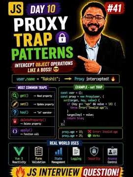 JavaScript Proxy API | Most Developers Don't Know This