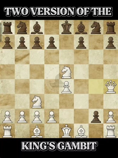 Two Version of the King's Gambit 📖♟️🔥 #chessmaster | Chess Master