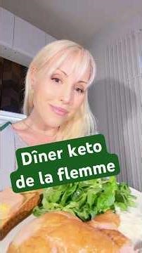 Le dîner #keto de la #flemme 🫠💛🫶